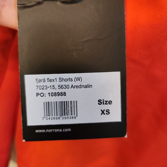 Norrona fjora flex 1 shorts nwt size xs - Picture 4 of 9